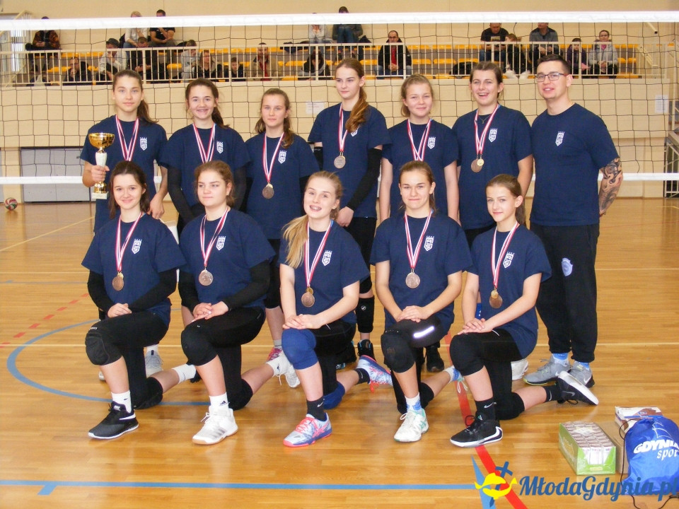 Ogólnopolskie Mistrzostwa Gdyni w Piłce Siatkowej Młodziczek 29.12.2019