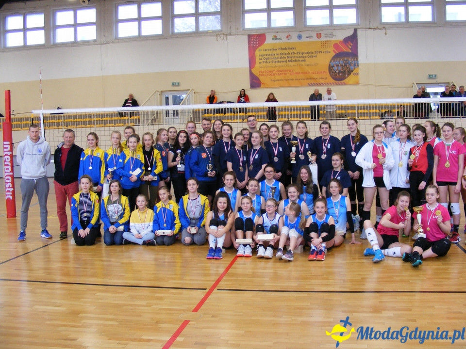 Ogólnopolskie Mistrzostwa Gdyni w Piłce Siatkowej Młodziczek 29.12.2019
