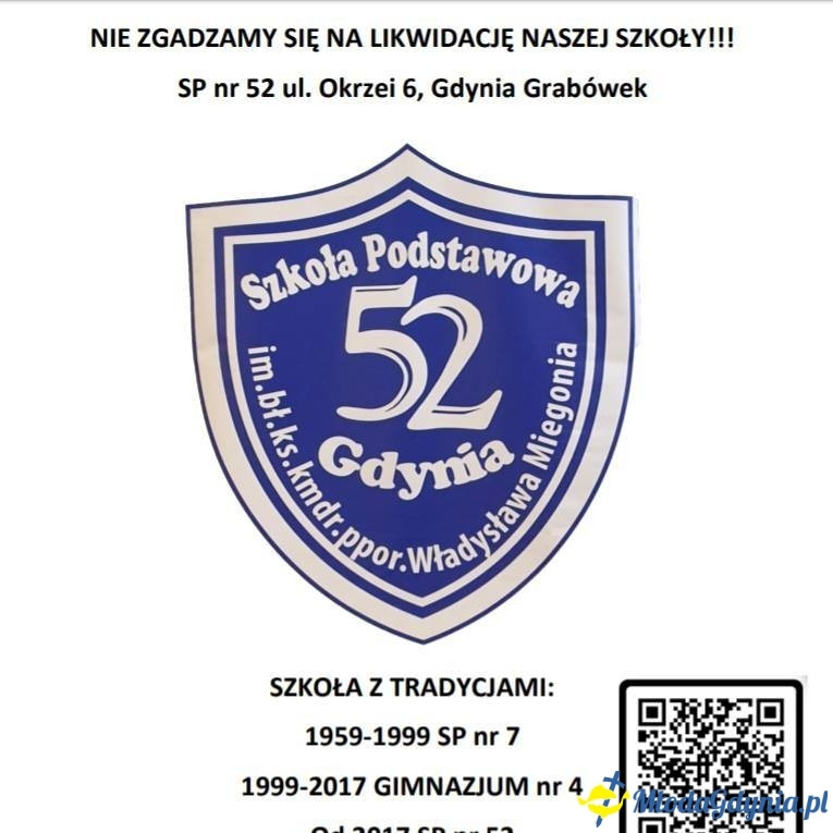 SP 52 - protest przed szkołą 03.01.2019