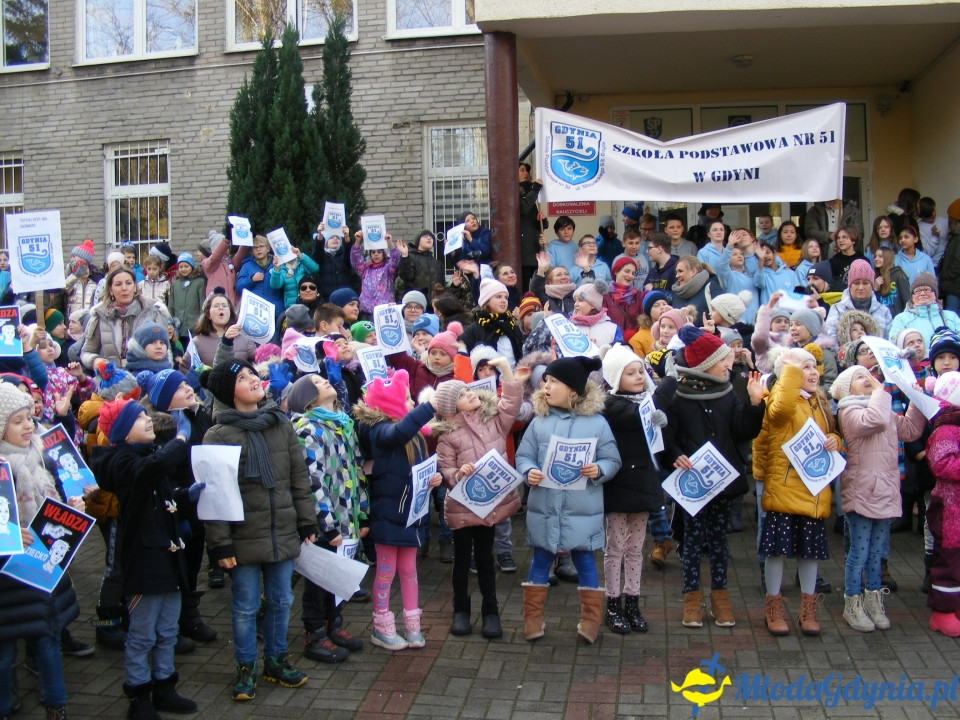 SP 51 - protest przed szkołą 09.01.2020