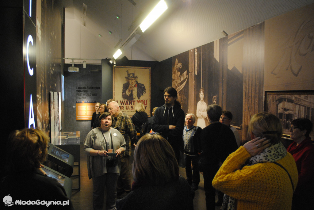 PTTK Klub Turystyczny WYBRZEŻE w Muzeum Emigracji w Gdyni 18.01.2020