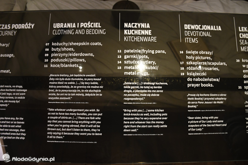 PTTK Klub Turystyczny WYBRZEŻE w Muzeum Emigracji w Gdyni 18.01.2020