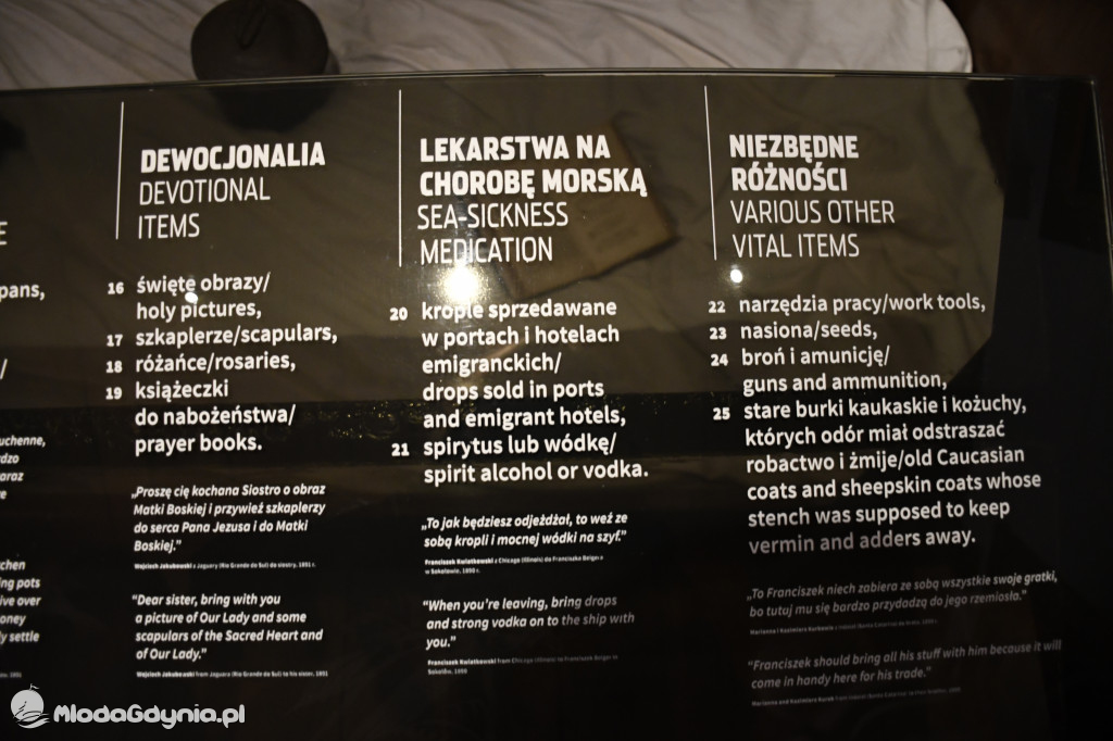 PTTK Klub Turystyczny WYBRZEŻE w Muzeum Emigracji w Gdyni 18.01.2020