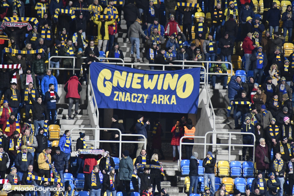 Arka Gdynia 0-1 Cracovia Kraków - 07.02.2020r.