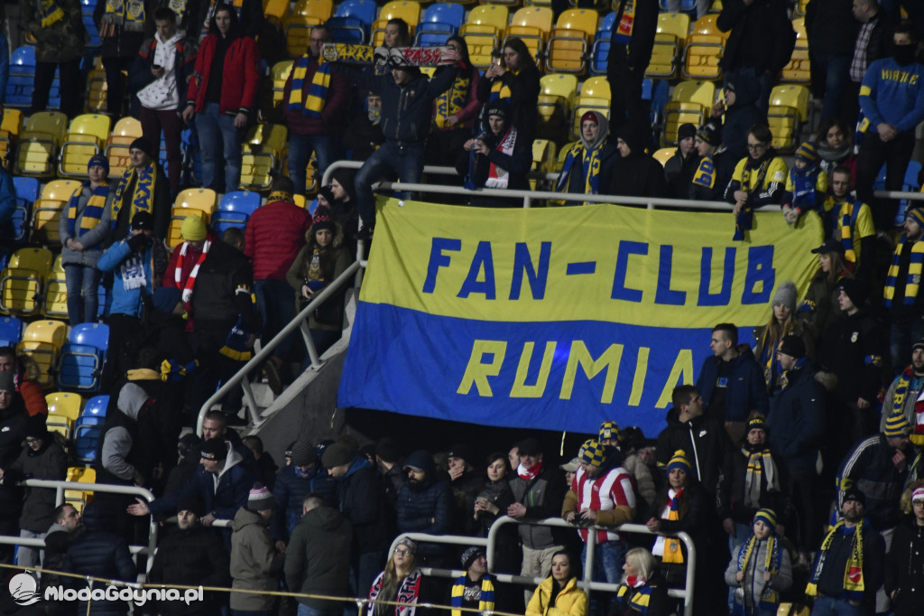 Arka Gdynia 0-1 Cracovia Kraków - 07.02.2020r.