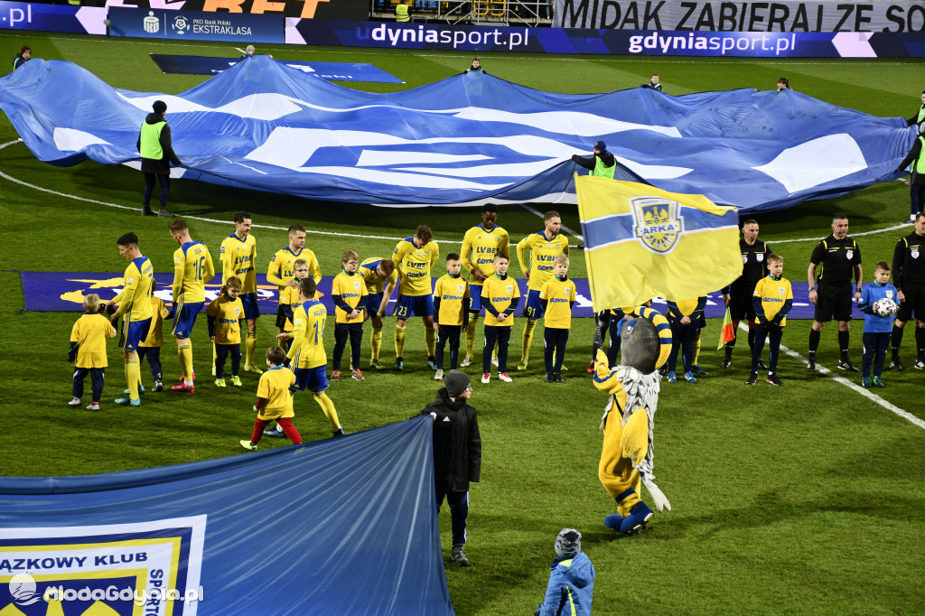 Arka Gdynia 0-1 Cracovia Kraków - 07.02.2020r.