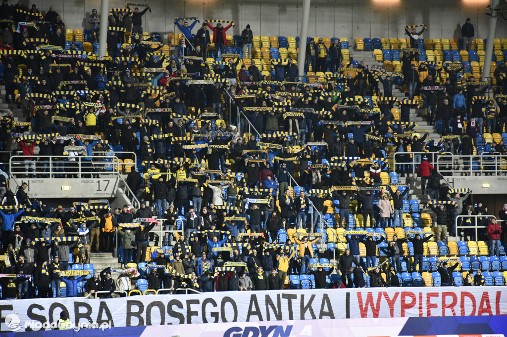 Arka Gdynia 0-1 Cracovia Kraków - 07.02.2020r.