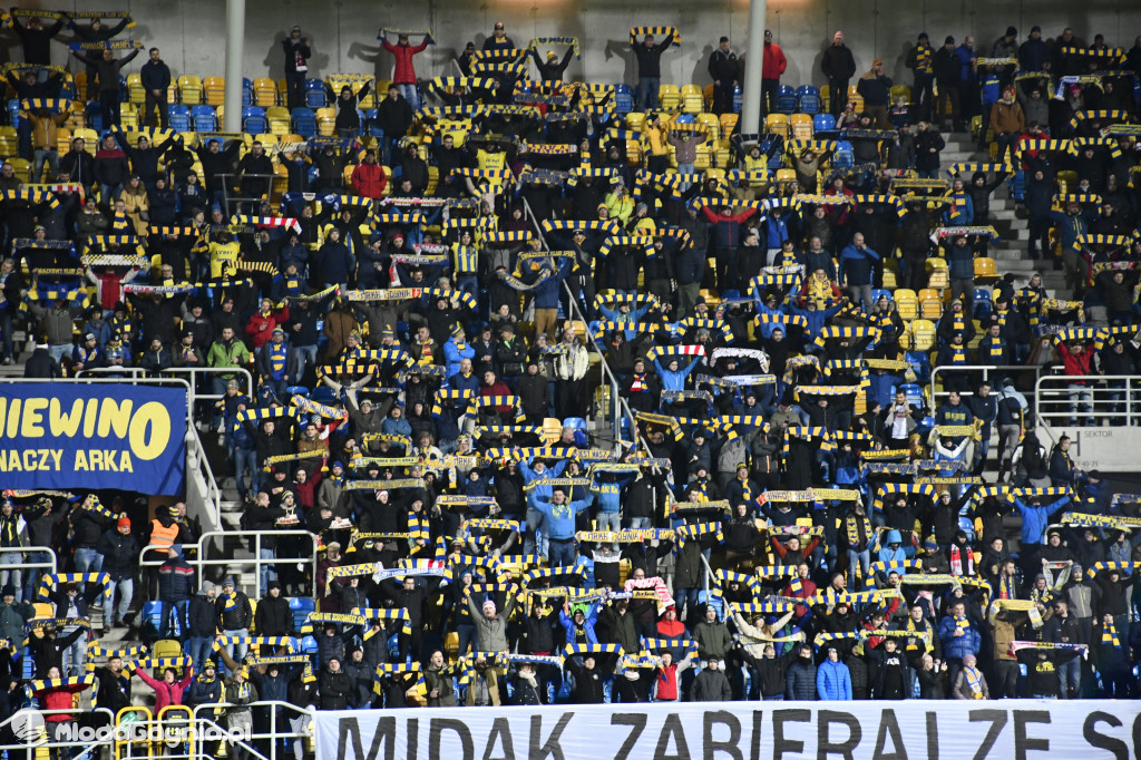 Arka Gdynia 0-1 Cracovia Kraków - 07.02.2020r.