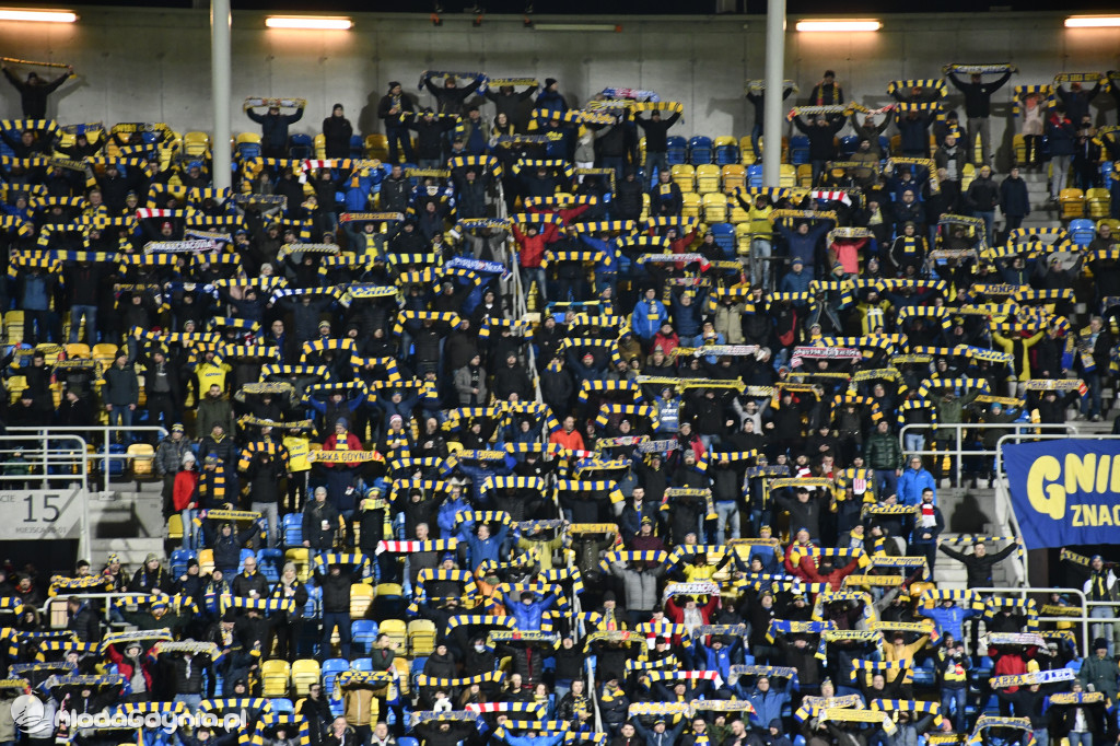 Arka Gdynia 0-1 Cracovia Kraków - 07.02.2020r.