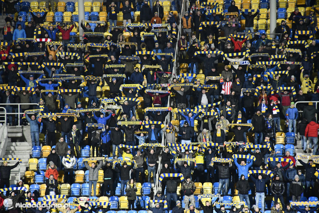 Arka Gdynia 0-1 Cracovia Kraków - 07.02.2020r.