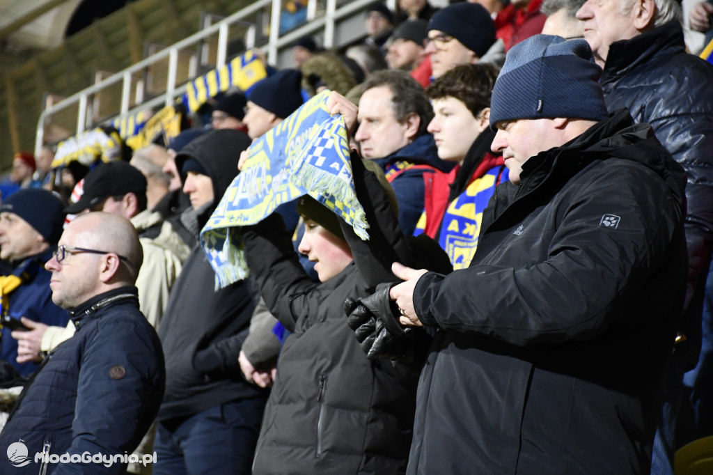 Arka Gdynia 0-1 Cracovia Kraków - 07.02.2020r.