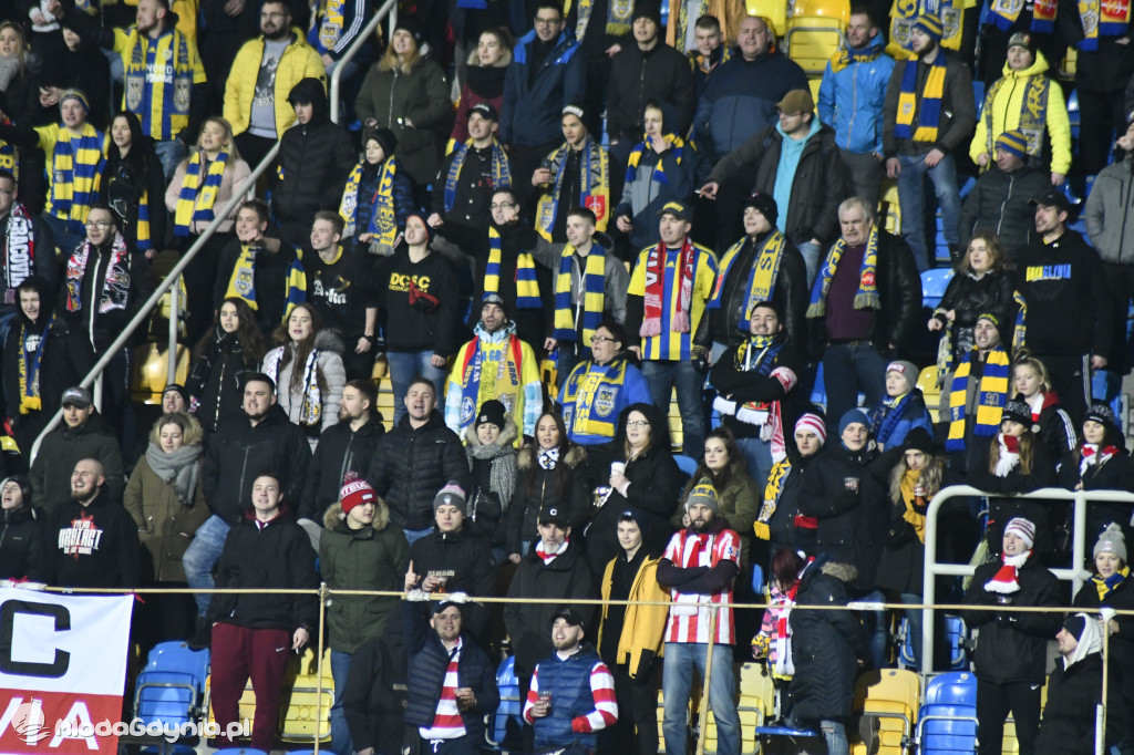Arka Gdynia 0-1 Cracovia Kraków - 07.02.2020r.
