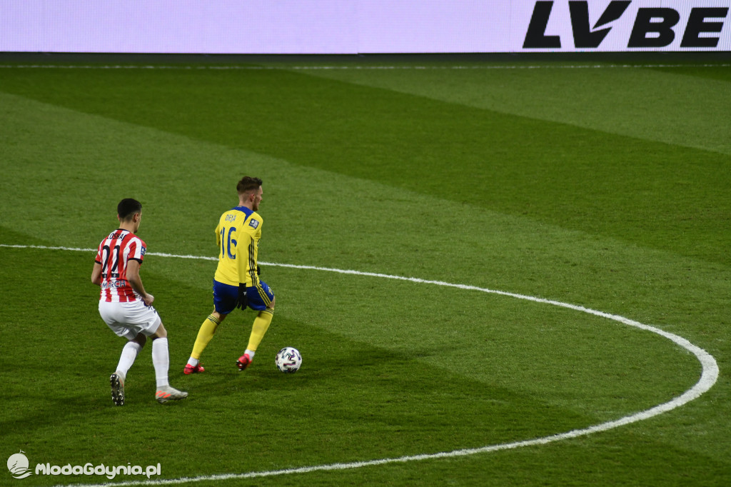 Arka Gdynia 0-1 Cracovia Kraków - 07.02.2020r.