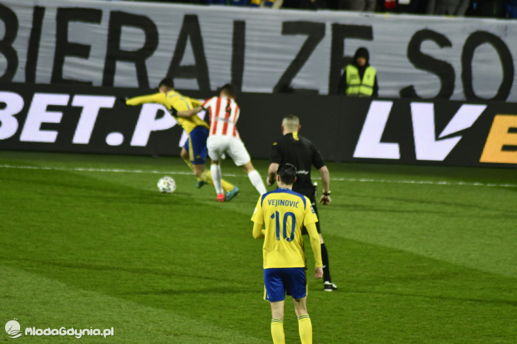 Arka Gdynia 0-1 Cracovia Kraków - 07.02.2020r.