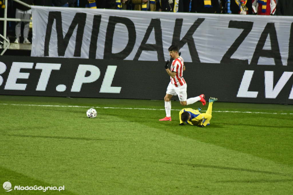 Arka Gdynia 0-1 Cracovia Kraków - 07.02.2020r.