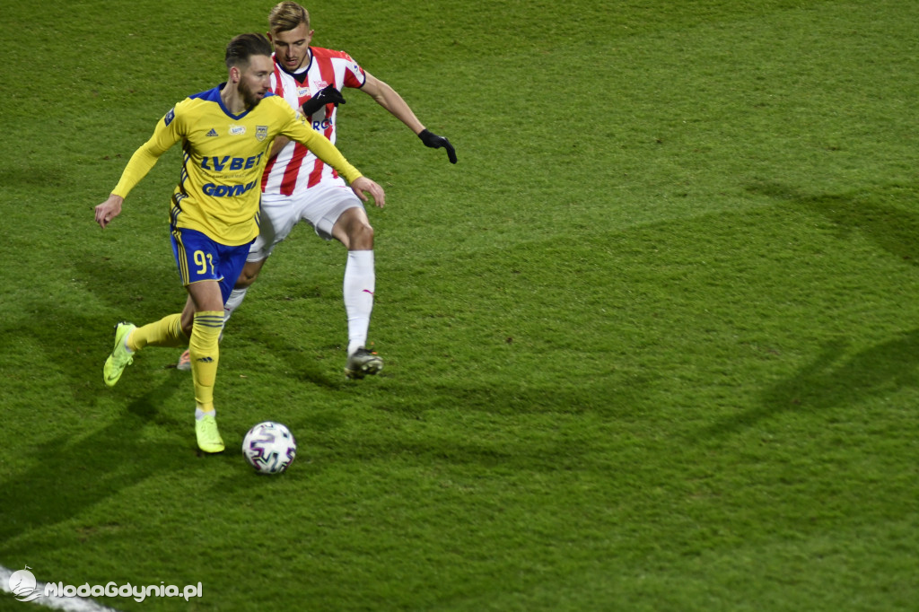 Arka Gdynia 0-1 Cracovia Kraków - 07.02.2020r.