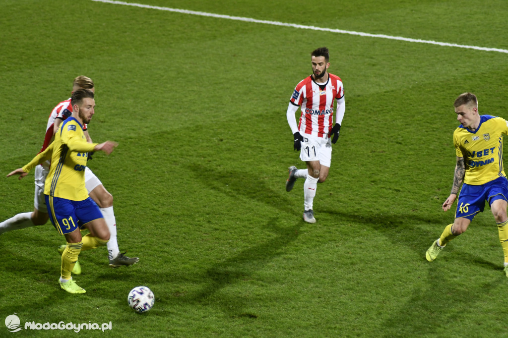 Arka Gdynia 0-1 Cracovia Kraków - 07.02.2020r.