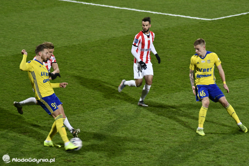 Arka Gdynia 0-1 Cracovia Kraków - 07.02.2020r.