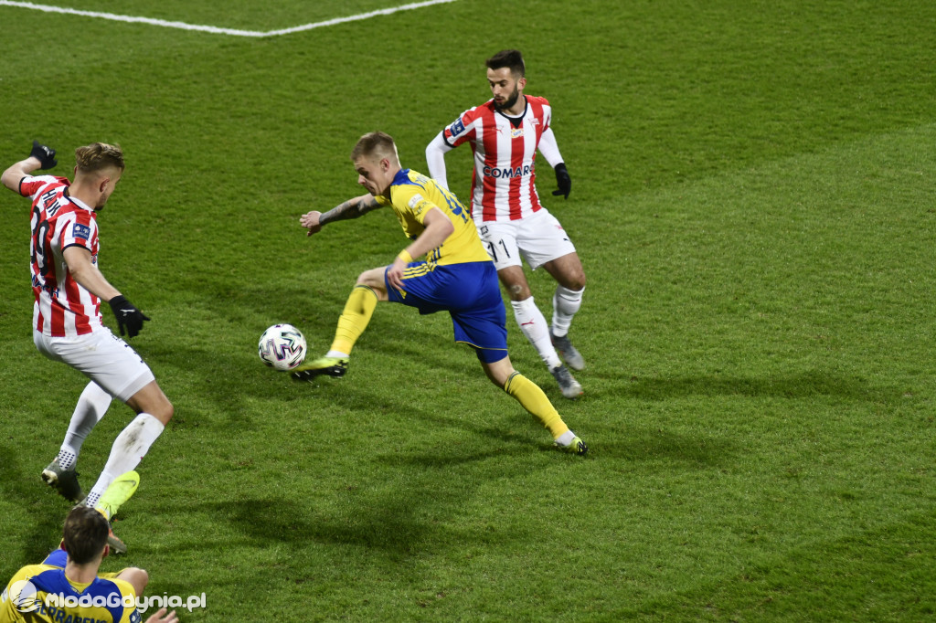 Arka Gdynia 0-1 Cracovia Kraków - 07.02.2020r.