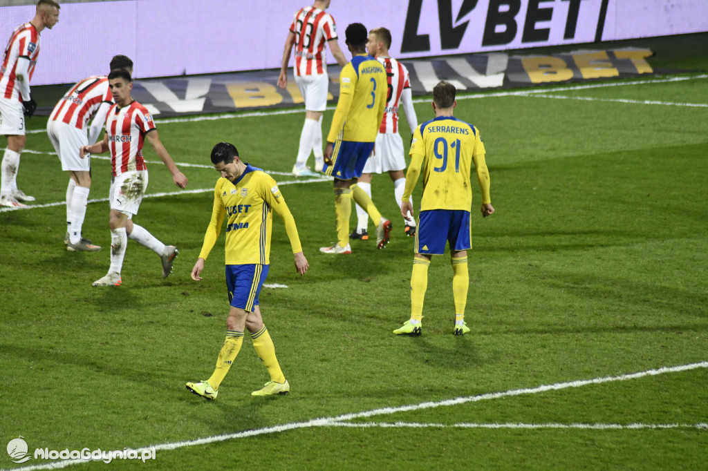 Arka Gdynia 0-1 Cracovia Kraków - 07.02.2020r.