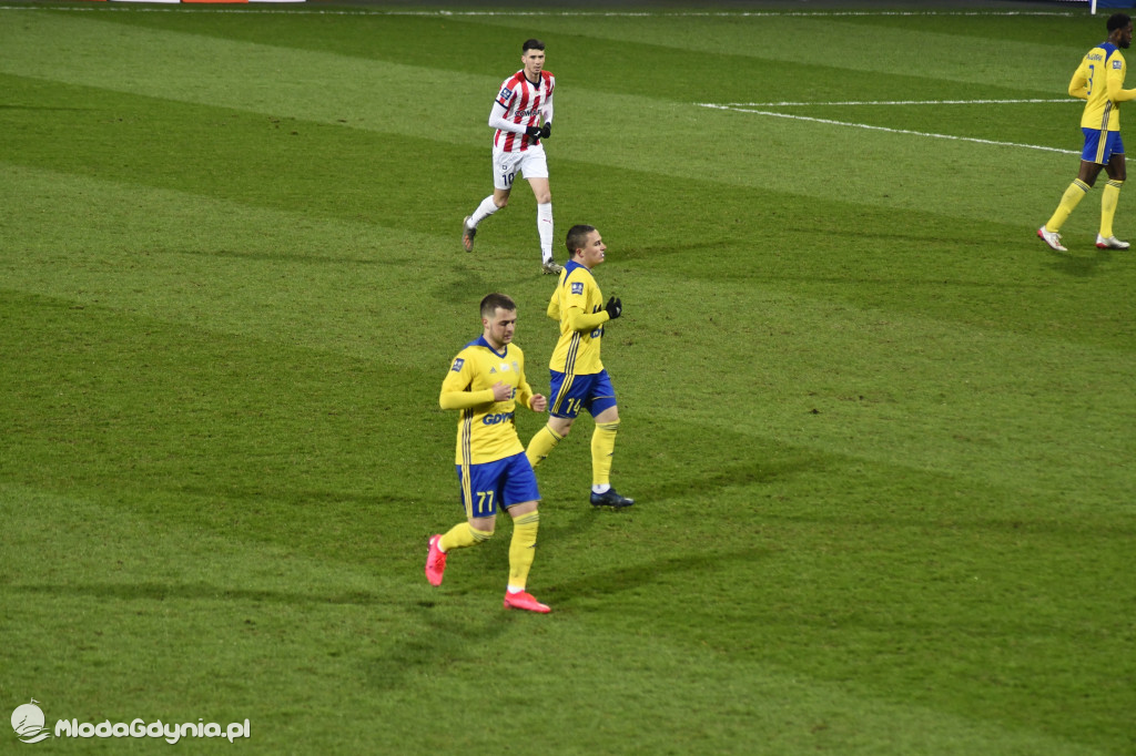 Arka Gdynia 0-1 Cracovia Kraków - 07.02.2020r.