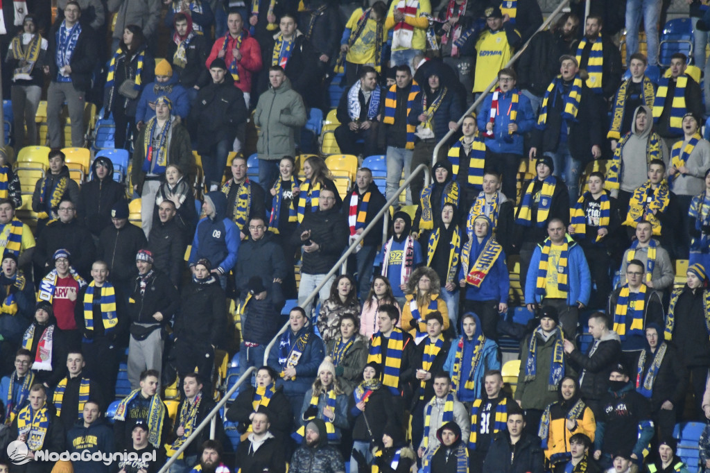 Arka Gdynia 0-1 Cracovia Kraków - 07.02.2020r.