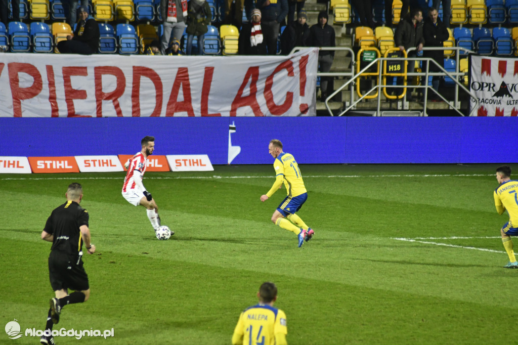 Arka Gdynia 0-1 Cracovia Kraków - 07.02.2020r.
