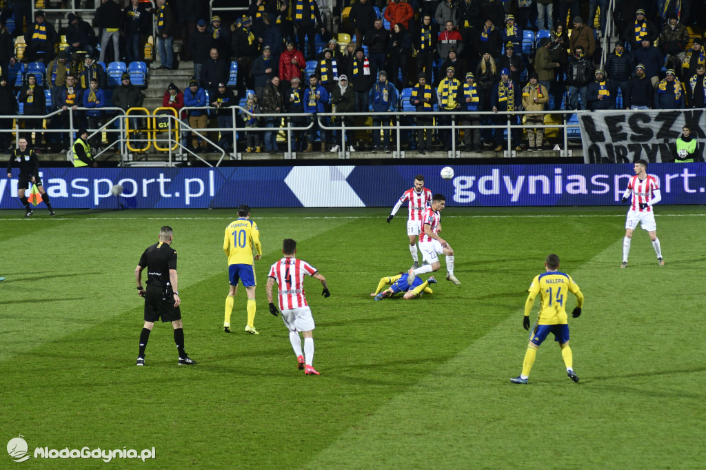 Arka Gdynia 0-1 Cracovia Kraków - 07.02.2020r.