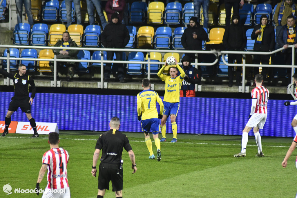 Arka Gdynia 0-1 Cracovia Kraków - 07.02.2020r.