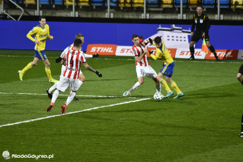 Arka Gdynia 0-1 Cracovia Kraków - 07.02.2020r.
