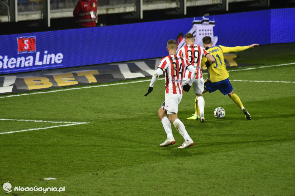 Arka Gdynia 0-1 Cracovia Kraków - 07.02.2020r.