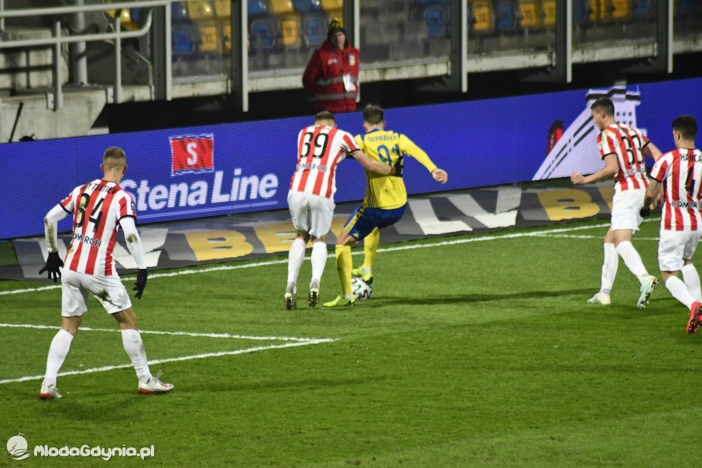 Arka Gdynia 0-1 Cracovia Kraków - 07.02.2020r.