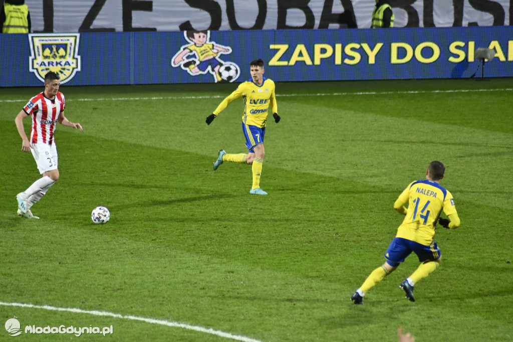 Arka Gdynia 0-1 Cracovia Kraków - 07.02.2020r.