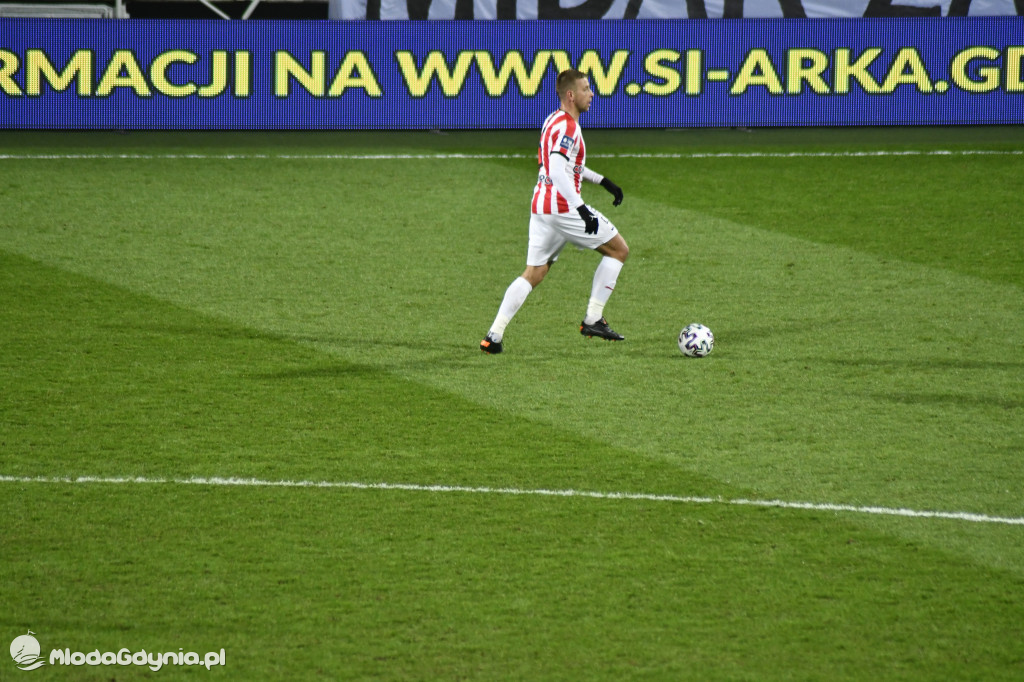 Arka Gdynia 0-1 Cracovia Kraków - 07.02.2020r.