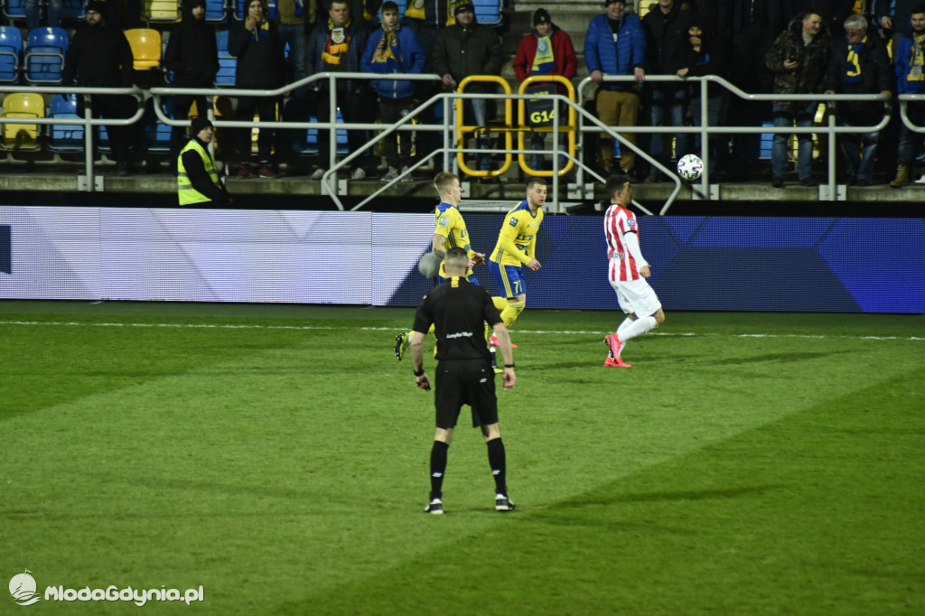 Arka Gdynia 0-1 Cracovia Kraków - 07.02.2020r.