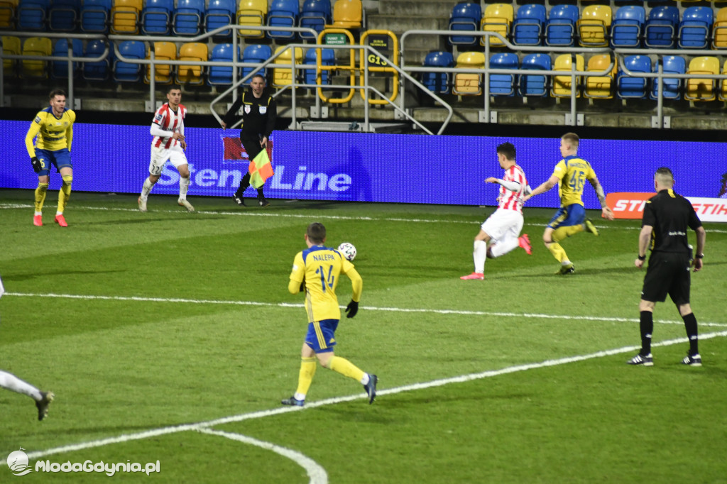 Arka Gdynia 0-1 Cracovia Kraków - 07.02.2020r.