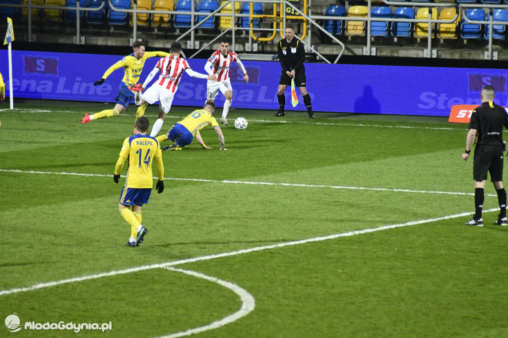 Arka Gdynia 0-1 Cracovia Kraków - 07.02.2020r.