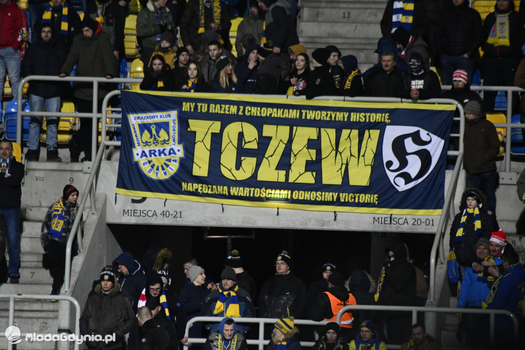 Arka Gdynia 0-1 Cracovia Kraków - 07.02.2020r.