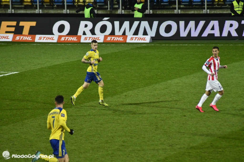 Arka Gdynia 0-1 Cracovia Kraków - 07.02.2020r.