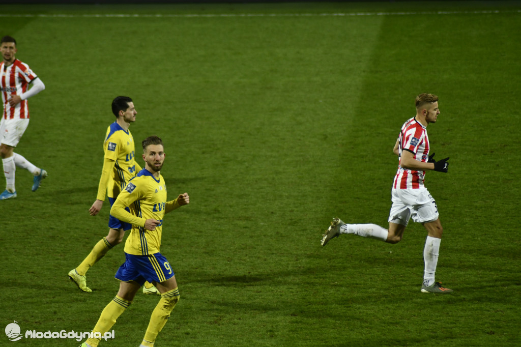 Arka Gdynia 0-1 Cracovia Kraków - 07.02.2020r.