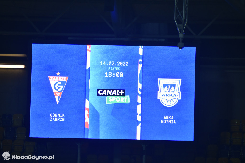 Arka Gdynia 0-1 Cracovia Kraków - 07.02.2020r.