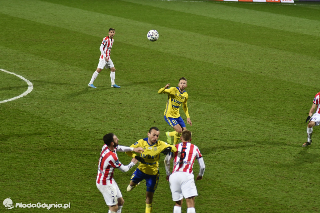 Arka Gdynia 0-1 Cracovia Kraków - 07.02.2020r.