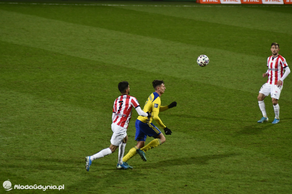 Arka Gdynia 0-1 Cracovia Kraków - 07.02.2020r.