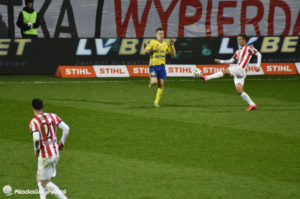 Arka Gdynia 0-1 Cracovia Kraków - 07.02.2020r.