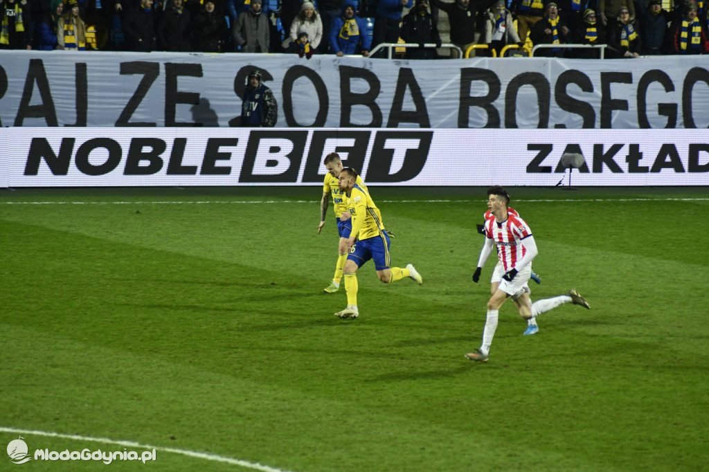 Arka Gdynia 0-1 Cracovia Kraków - 07.02.2020r.