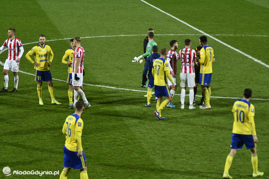 Arka Gdynia 0-1 Cracovia Kraków - 07.02.2020r.