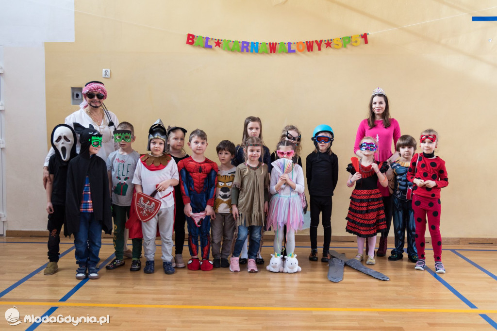 SP 51 - Bal karnawałowy klas 0-III 2020 -