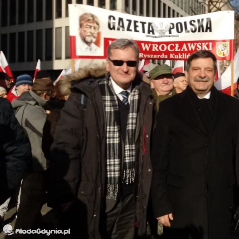Demonstracja w obronie reformy sądownictwa 08.02.2020