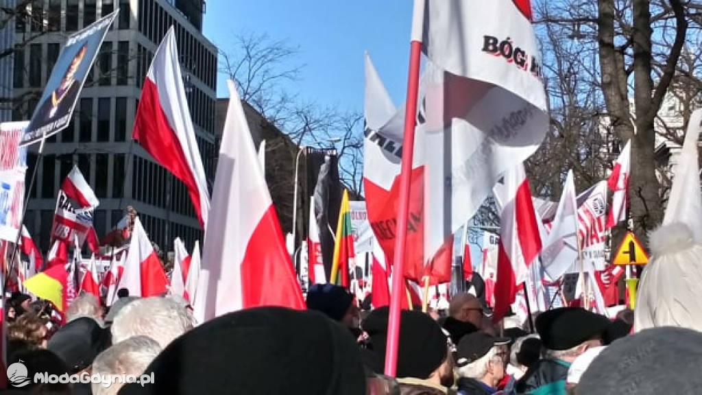 Demonstracja w obronie reformy sądownictwa 08.02.2020