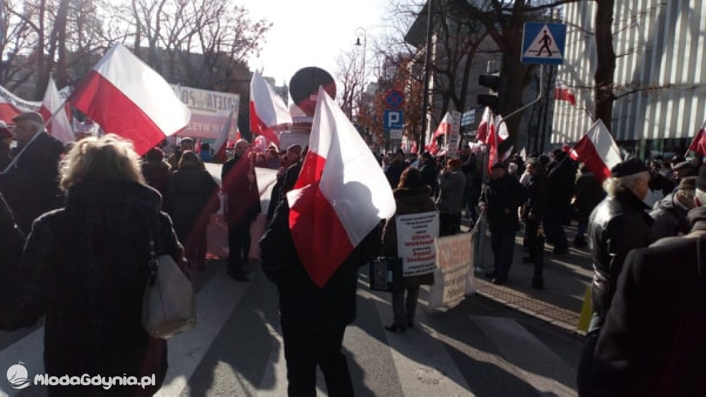 Demonstracja w obronie reformy sądownictwa 08.02.2020